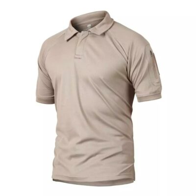 Sotilaspoolopaita khaki